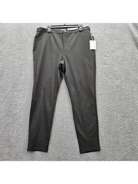 Lauren Conrad Size 18 Peat Green Mid Rise Stretch Slim Fit Skinny Pants
